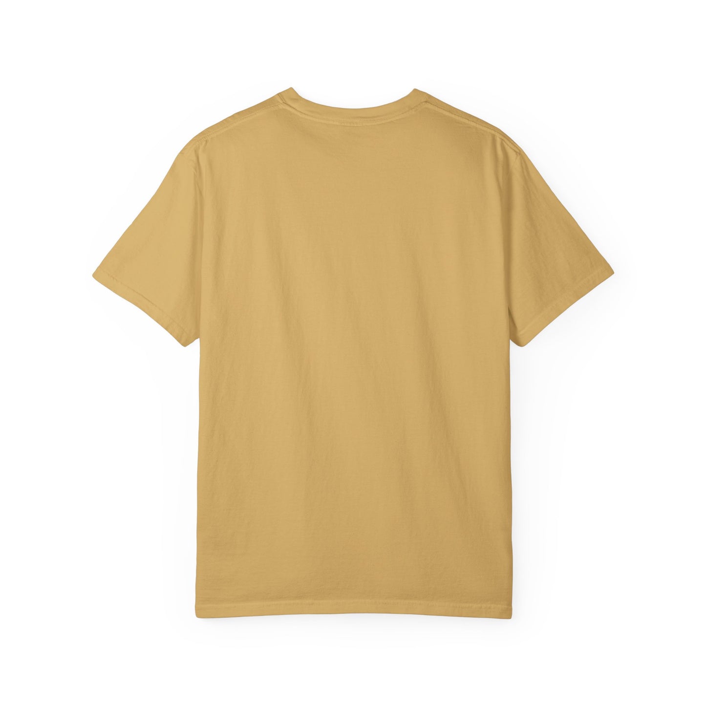 E) Shrug Sound Studio Stencil - Unisex Garment-Dyed T-Shirt