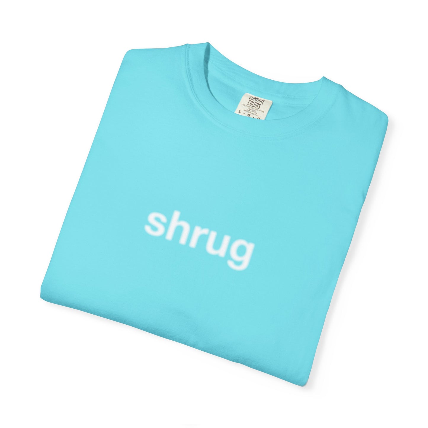Y) Blurry Shrug T-Shirt