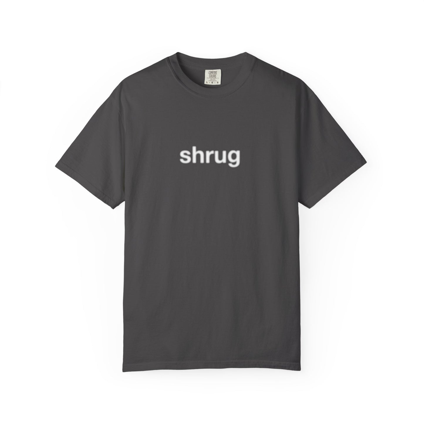 Y) Blurry Shrug T-Shirt