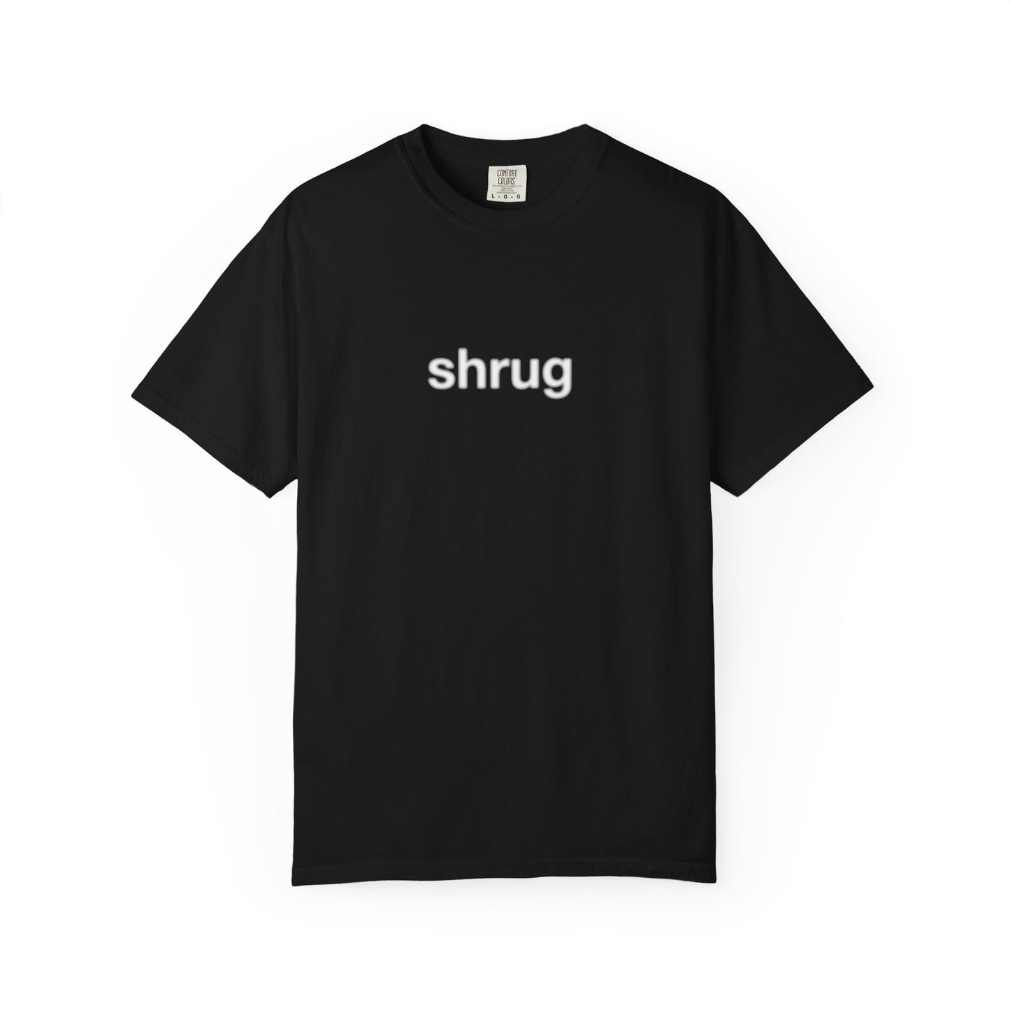 Y) Blurry Shrug T-Shirt