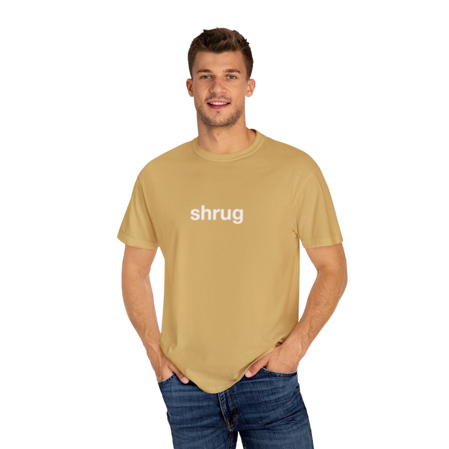 Y) Blurry Shrug T-Shirt