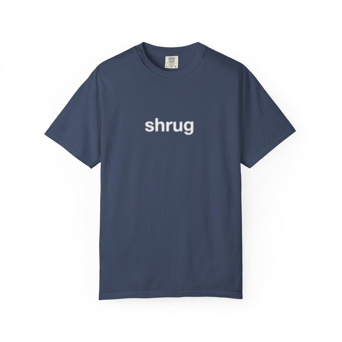 Y) Blurry Shrug T-Shirt