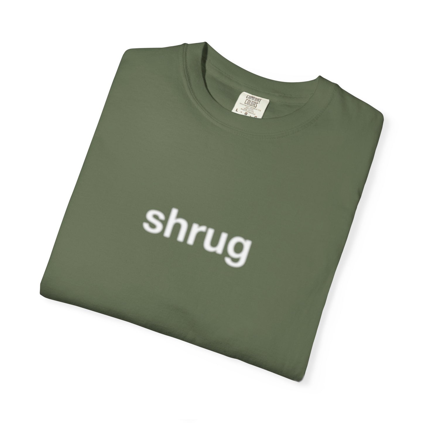 Y) Blurry Shrug T-Shirt