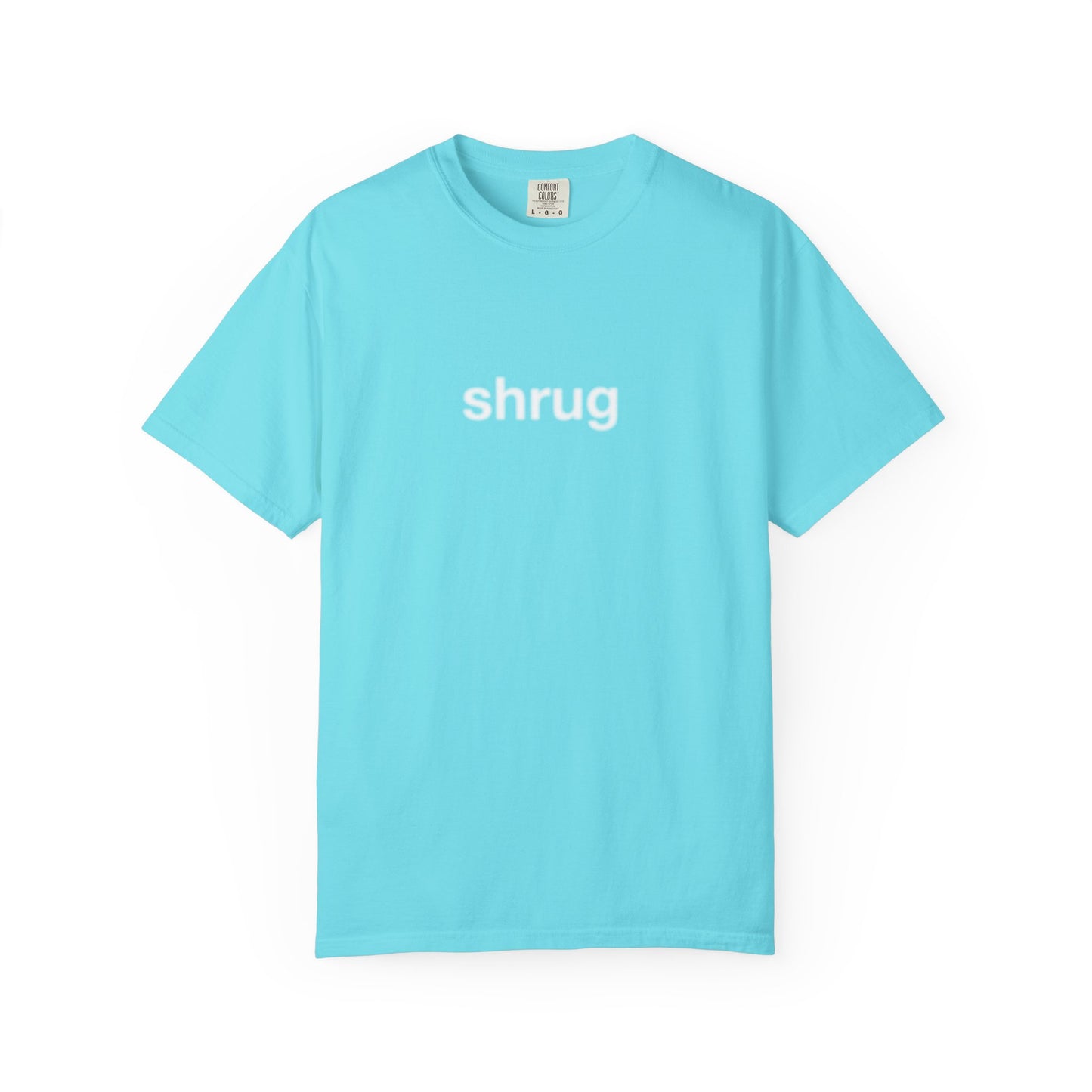 Y) Blurry Shrug T-Shirt