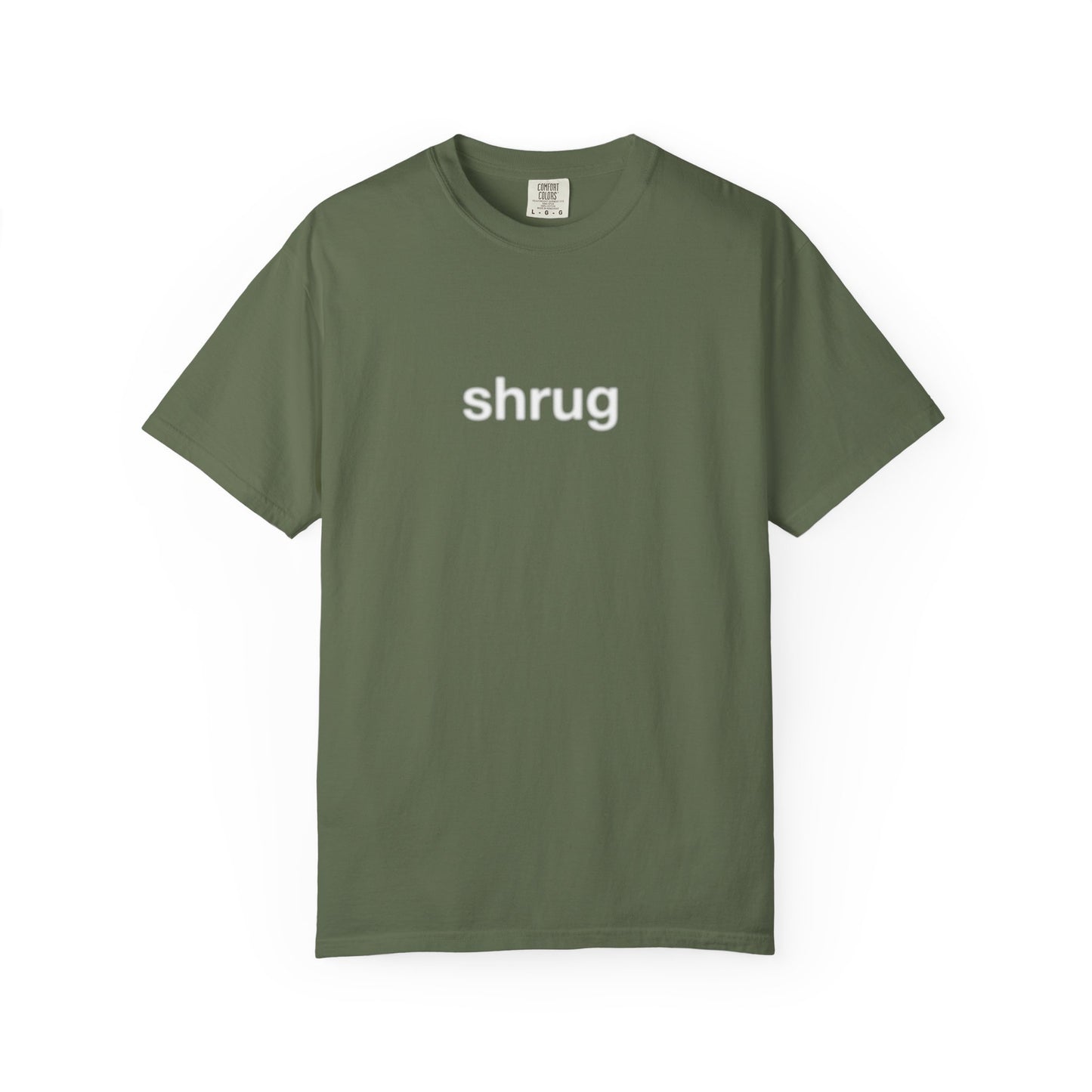 Y) Blurry Shrug T-Shirt