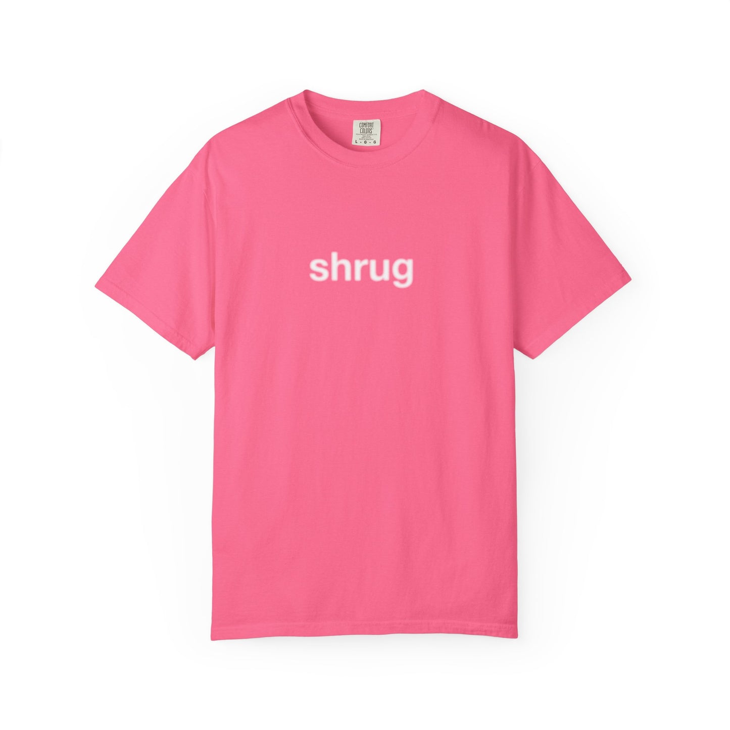 Y) Blurry Shrug T-Shirt