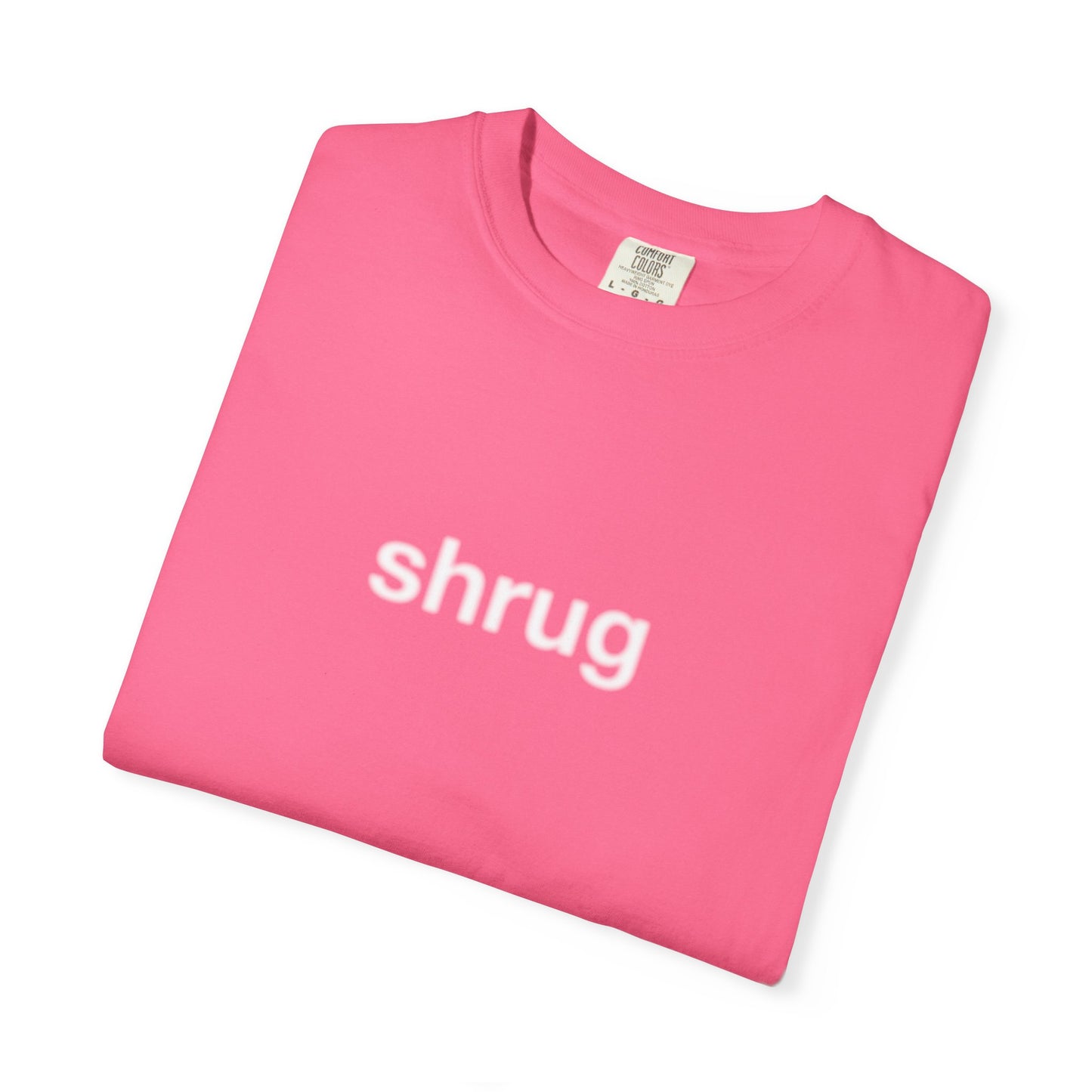 Y) Blurry Shrug T-Shirt