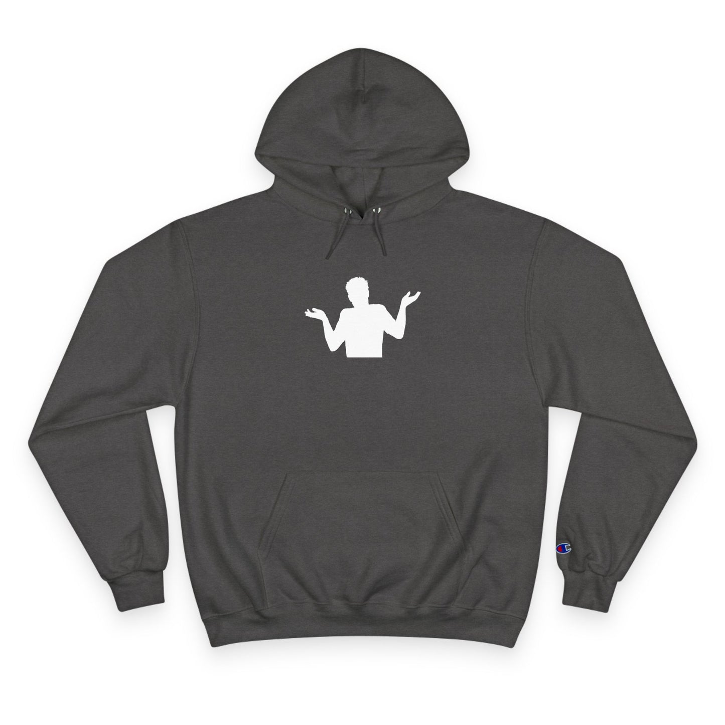 I) Shrug Sound Studio - Casual Champion Pullover Hoodie