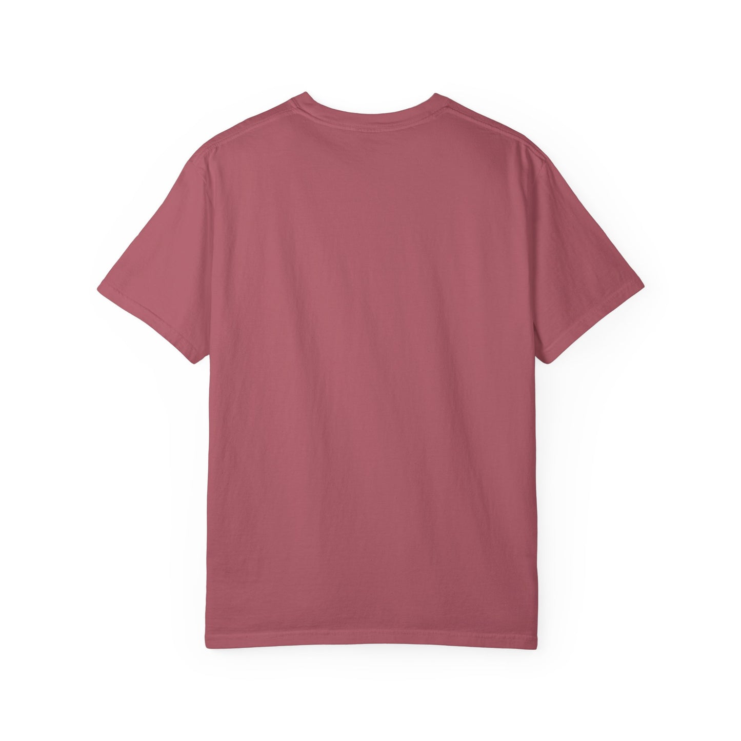 E) Shrug Sound Studio Stencil - Unisex Garment-Dyed T-Shirt
