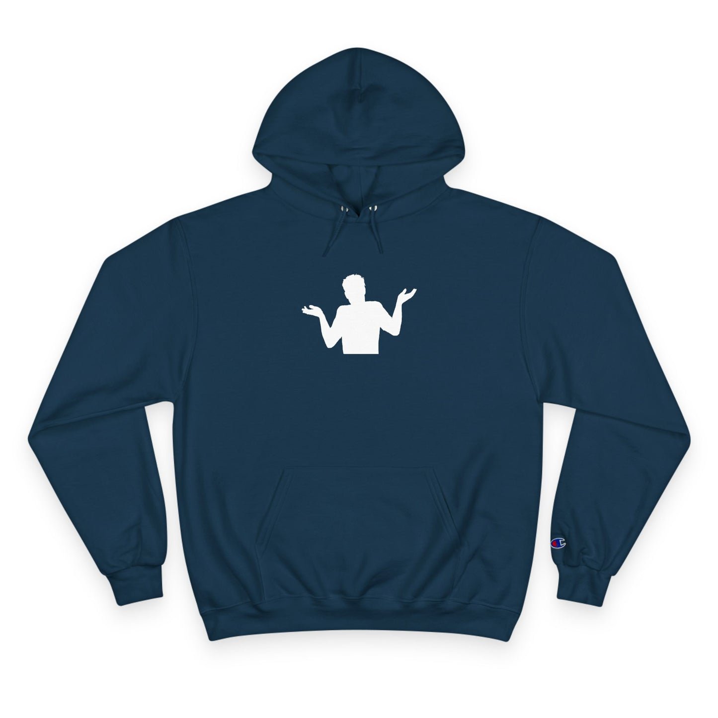 I) Shrug Sound Studio - Casual Champion Pullover Hoodie
