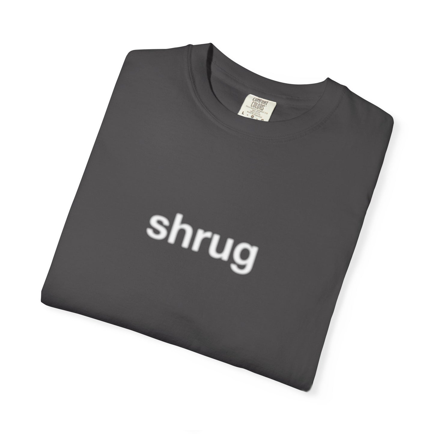 Y) Blurry Shrug T-Shirt