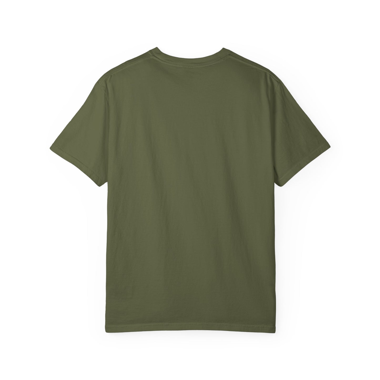 O) SHRUG Blue Print - Unisex Garment-Dyed T-Shirt