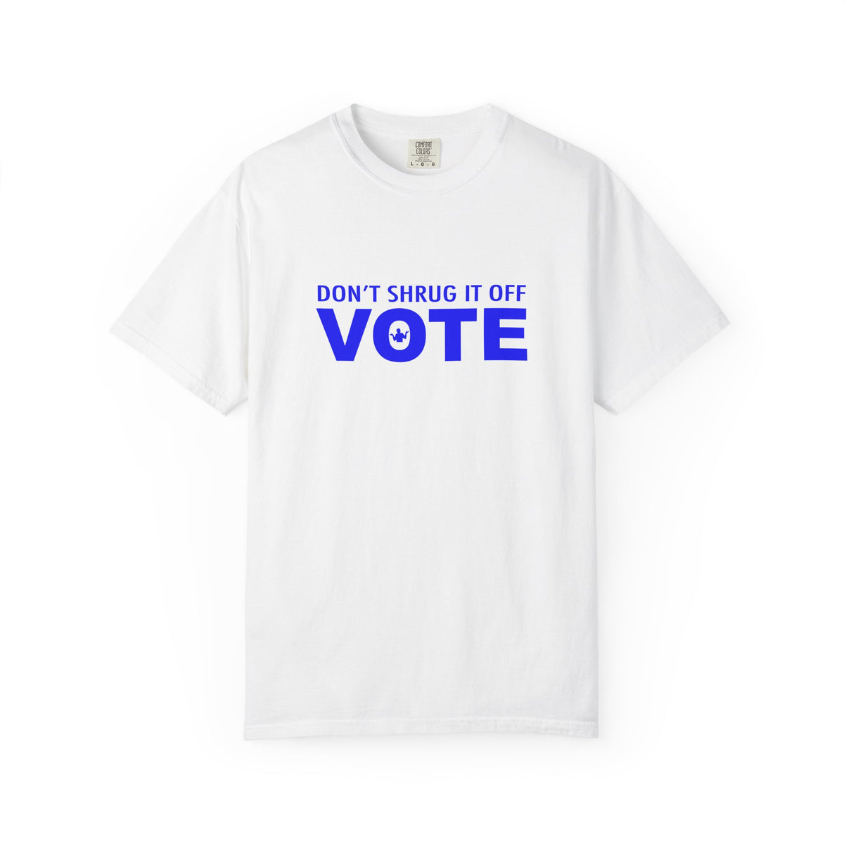 (AA) Vote T-Shirt — "Don't Shrug It Off... VOTE"