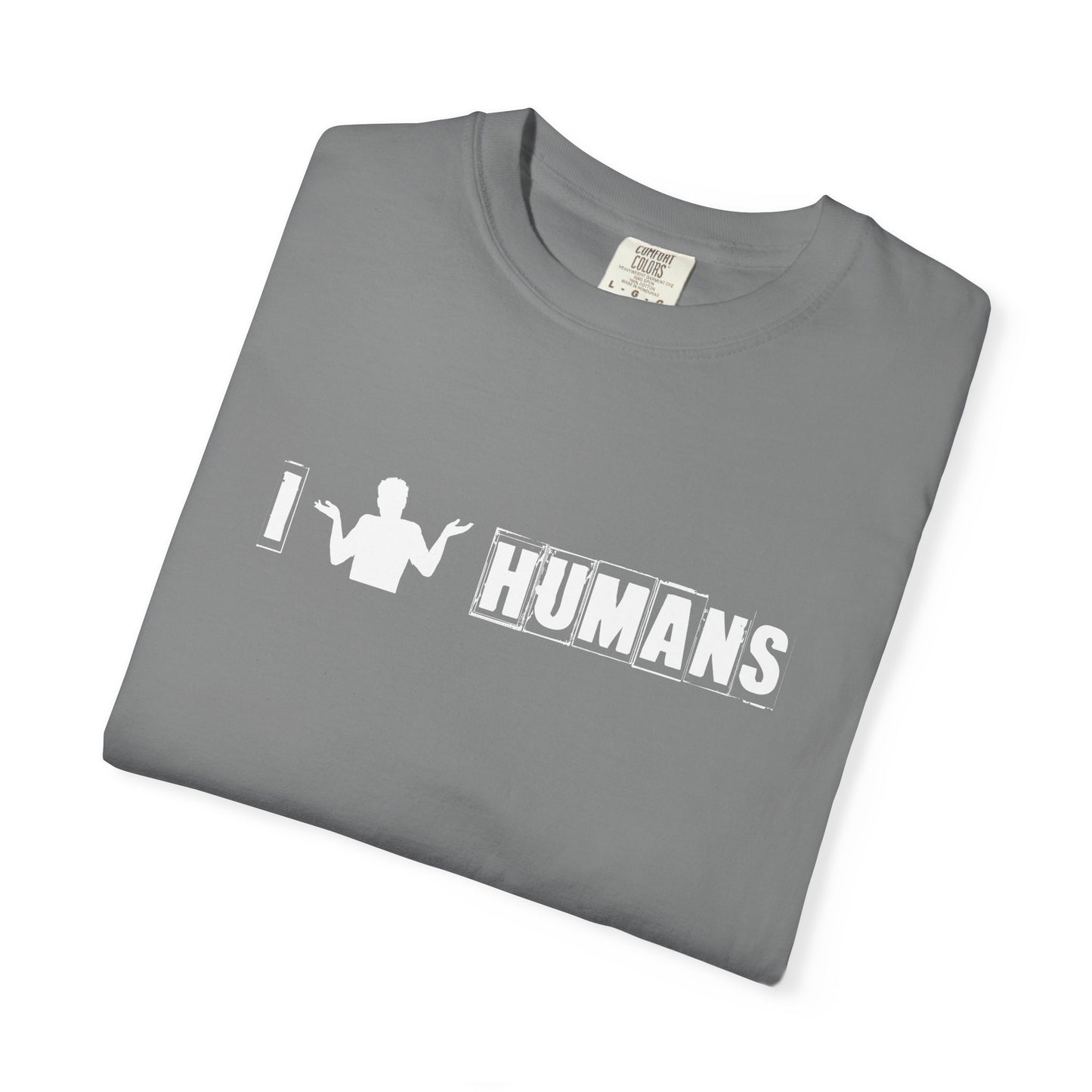 C1) I (Shrug) Humans T-Shirt