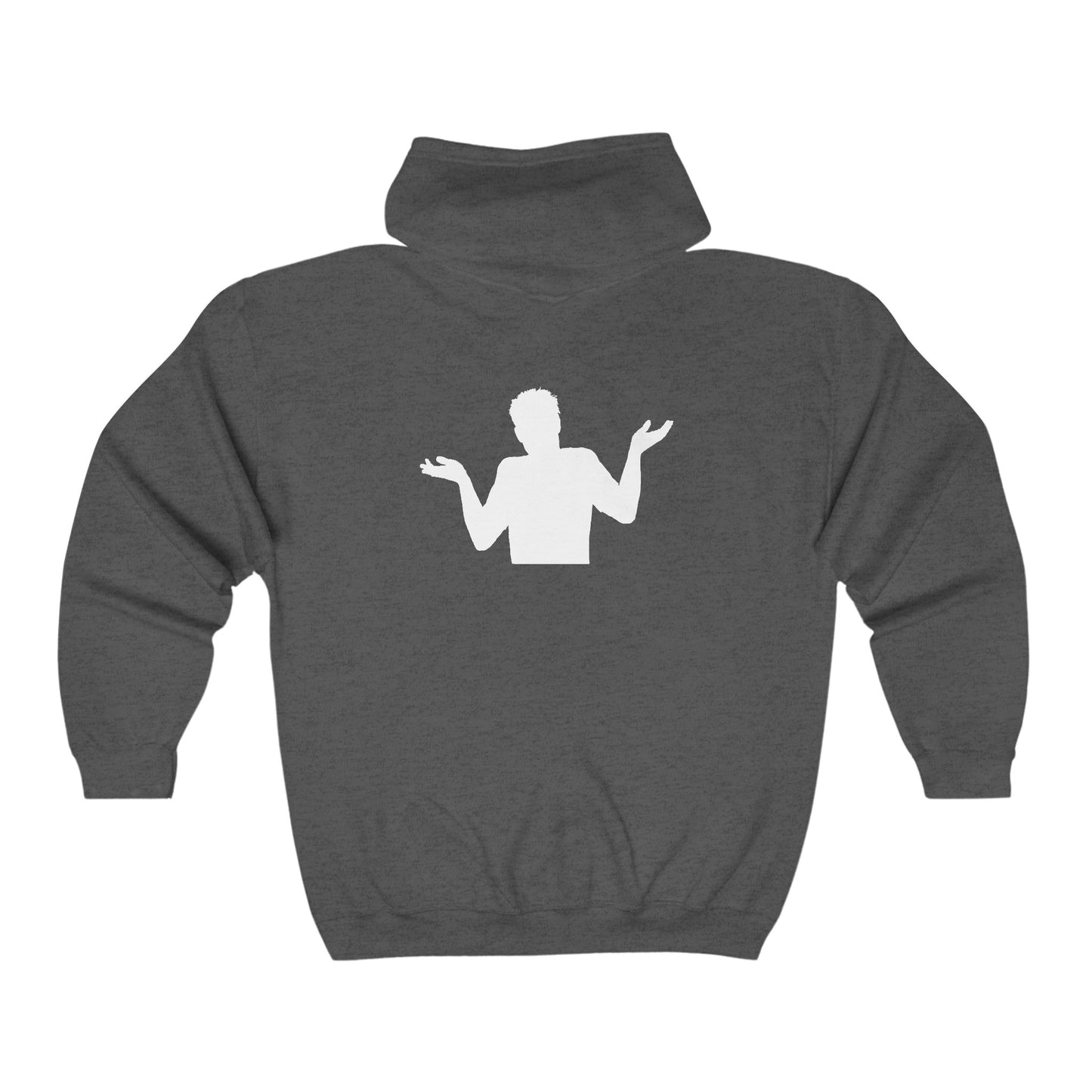 SHRUG SOUND STUDIO Full Zip Hooded Sweatshirt