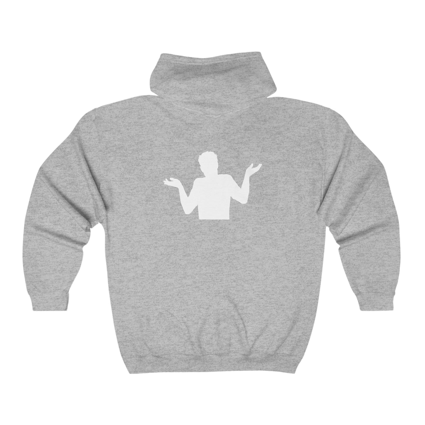 SHRUG SOUND STUDIO Full Zip Hooded Sweatshirt