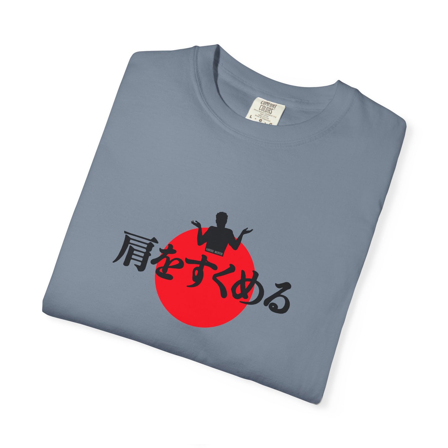 B7) Japanese Sunset Shrug T-Shirt