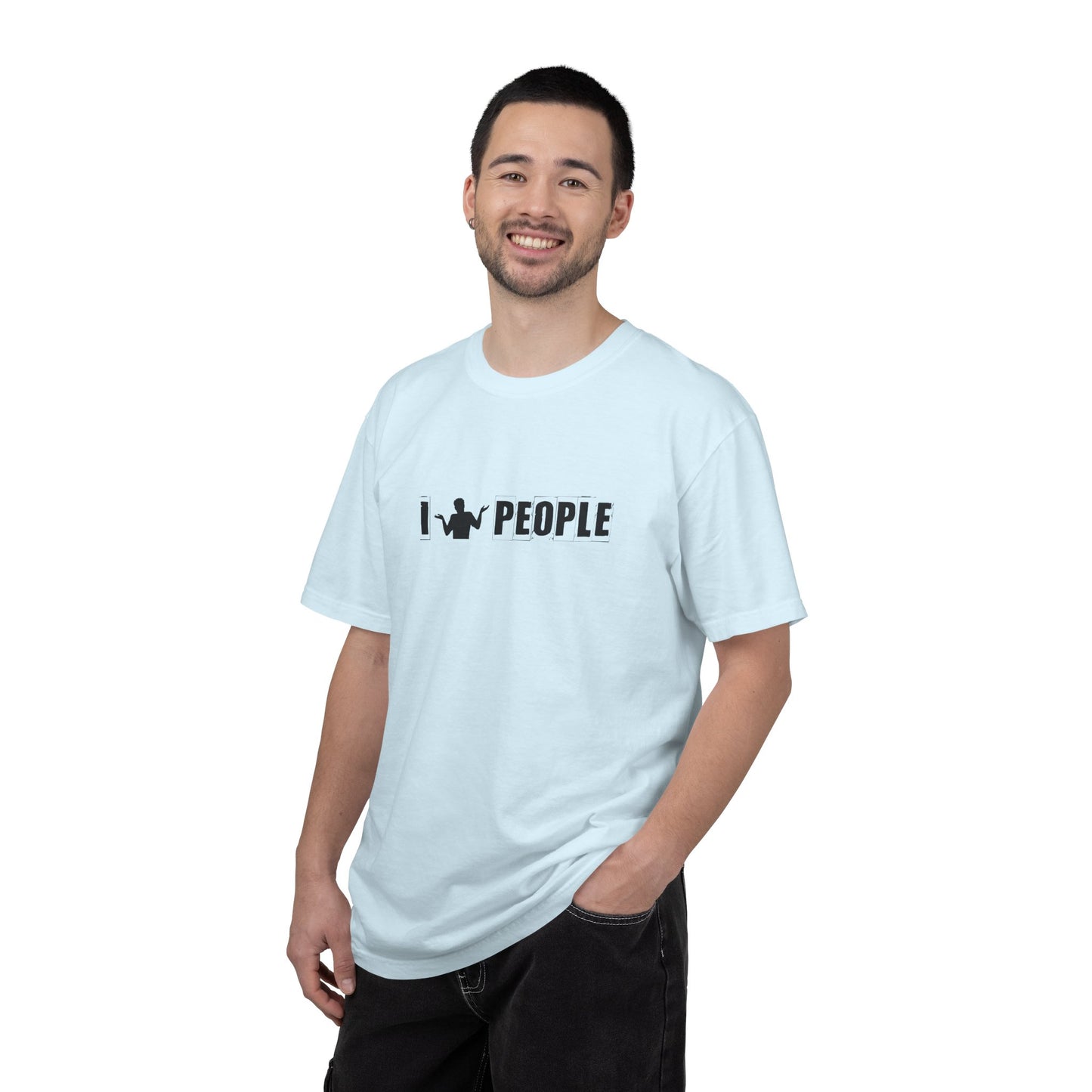 A8) I Shrug People T-Shirt —  'I (Shrug) People' Graphic Tee