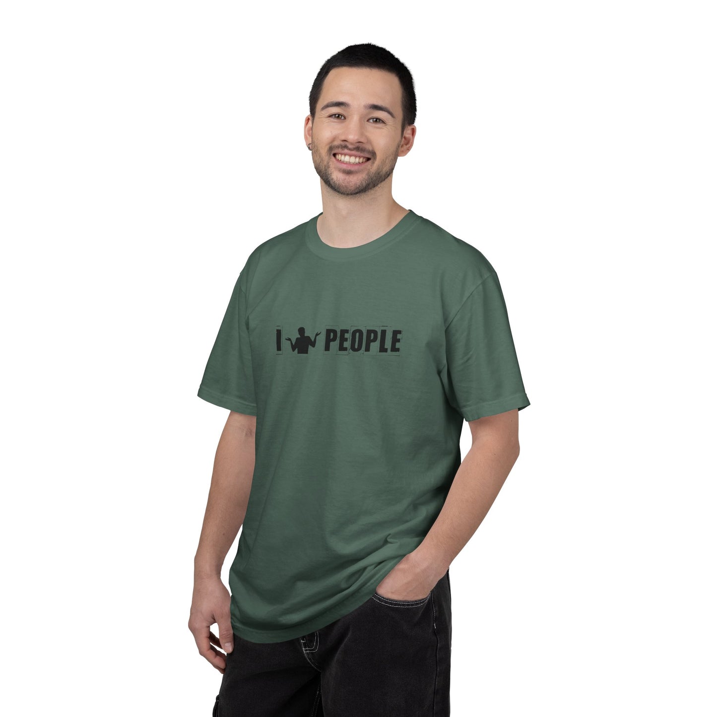 A8) I Shrug People T-Shirt —  'I (Shrug) People' Graphic Tee