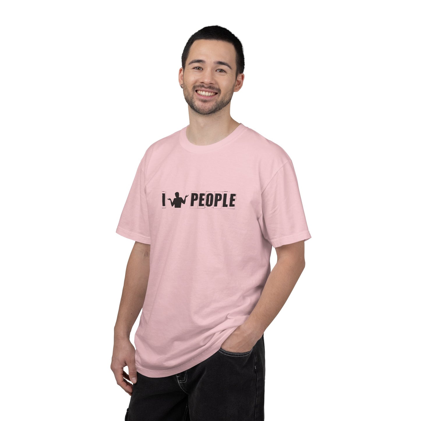 A8) I Shrug People T-Shirt —  'I (Shrug) People' Graphic Tee