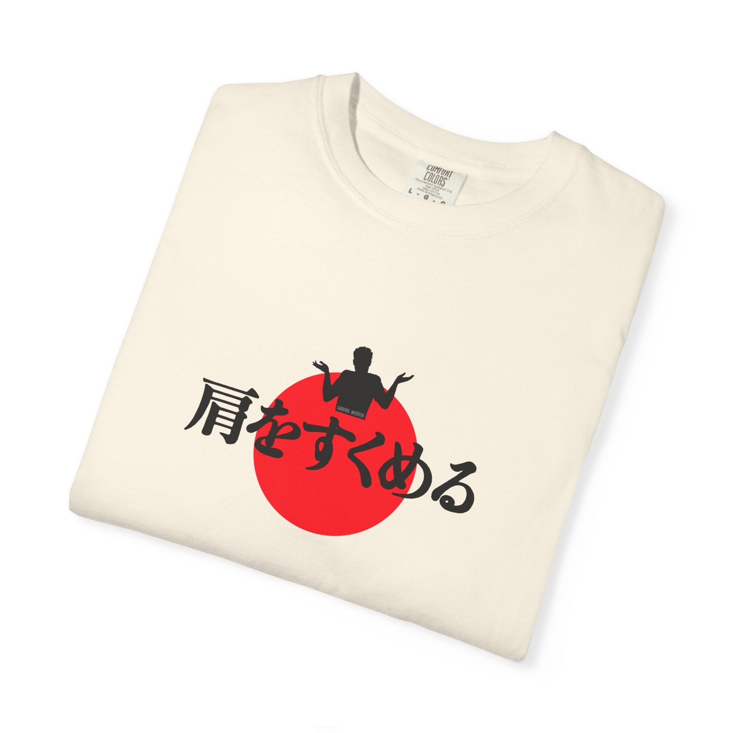 B7) Japanese Sunset Shrug T-Shirt