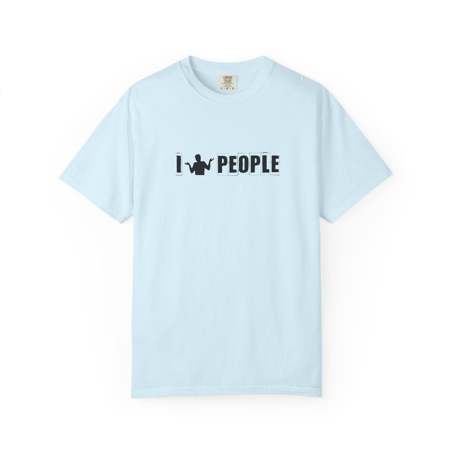 A8) I Shrug People T-Shirt —  'I (Shrug) People' Graphic Tee