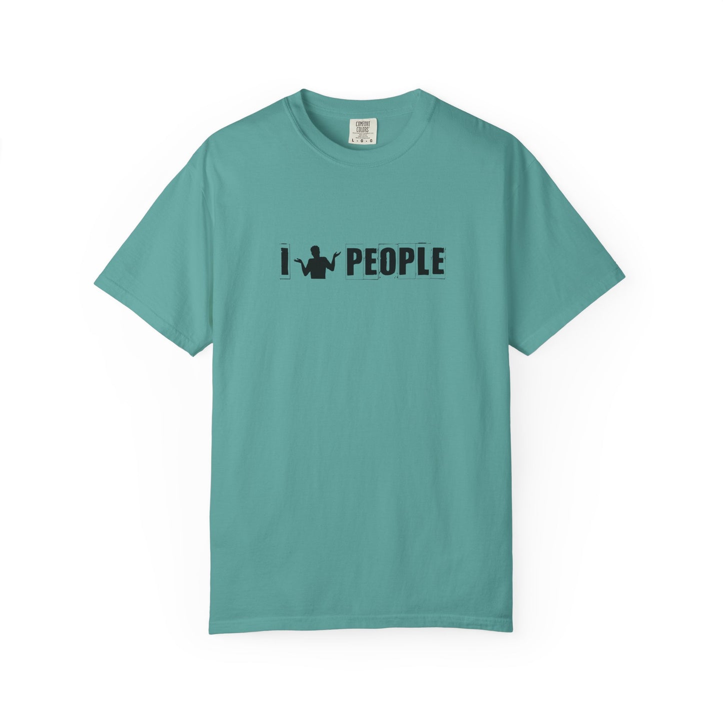 A8) I Shrug People T-Shirt —  'I (Shrug) People' Graphic Tee
