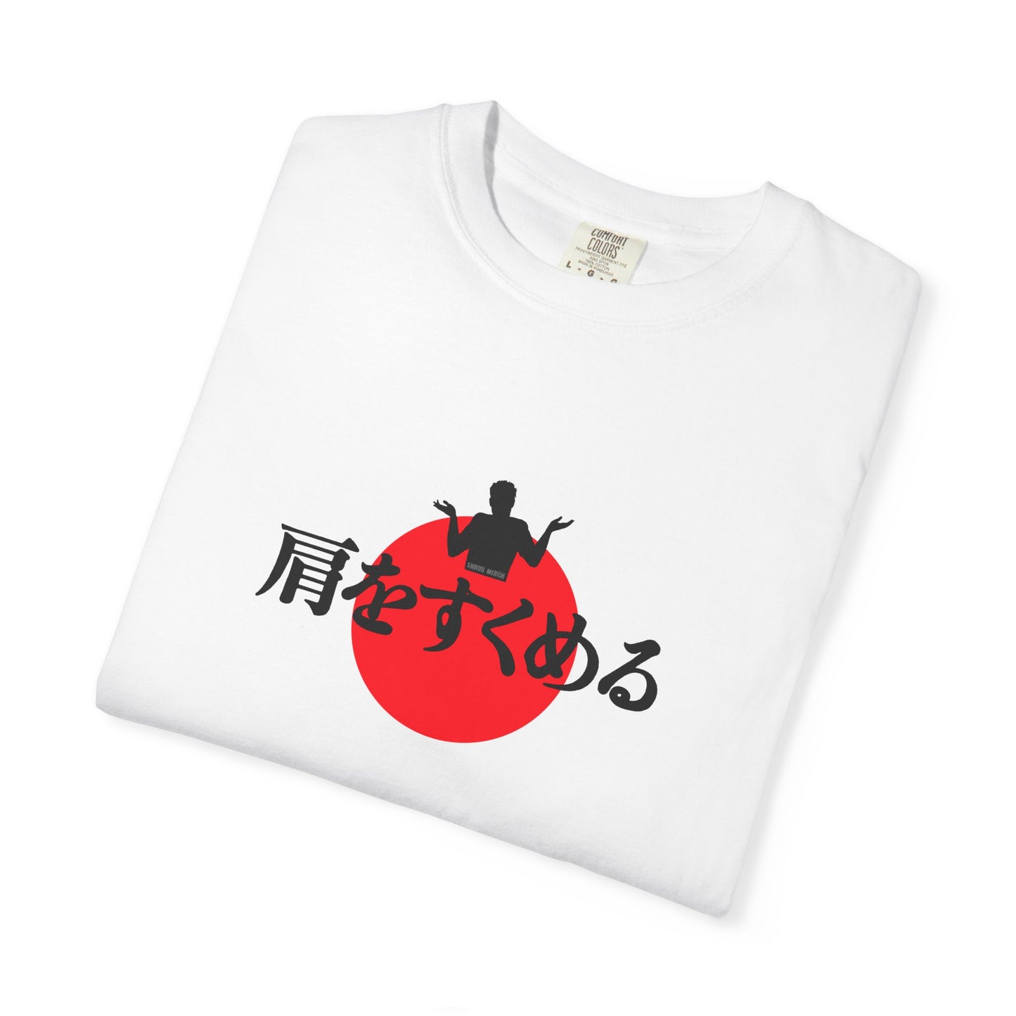 B7) Japanese Sunset Shrug T-Shirt