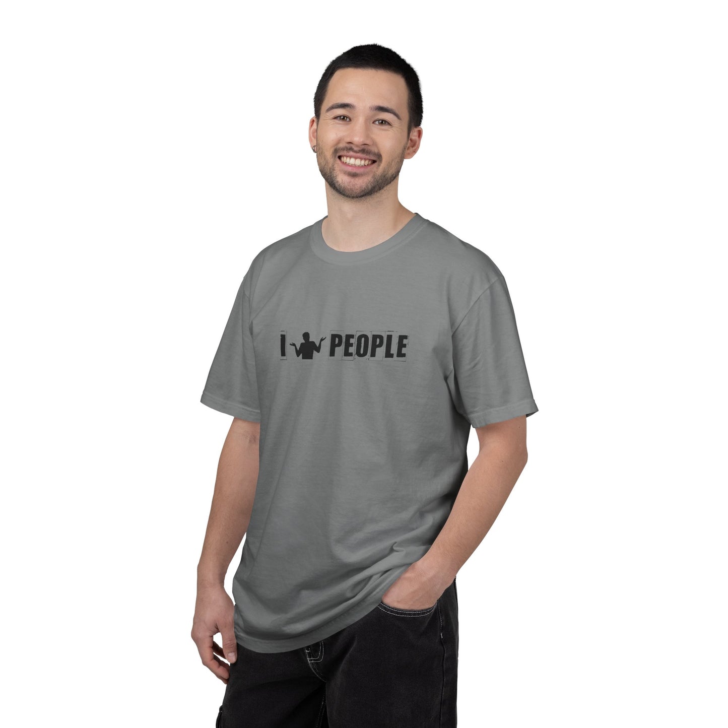 A8) I Shrug People T-Shirt —  'I (Shrug) People' Graphic Tee