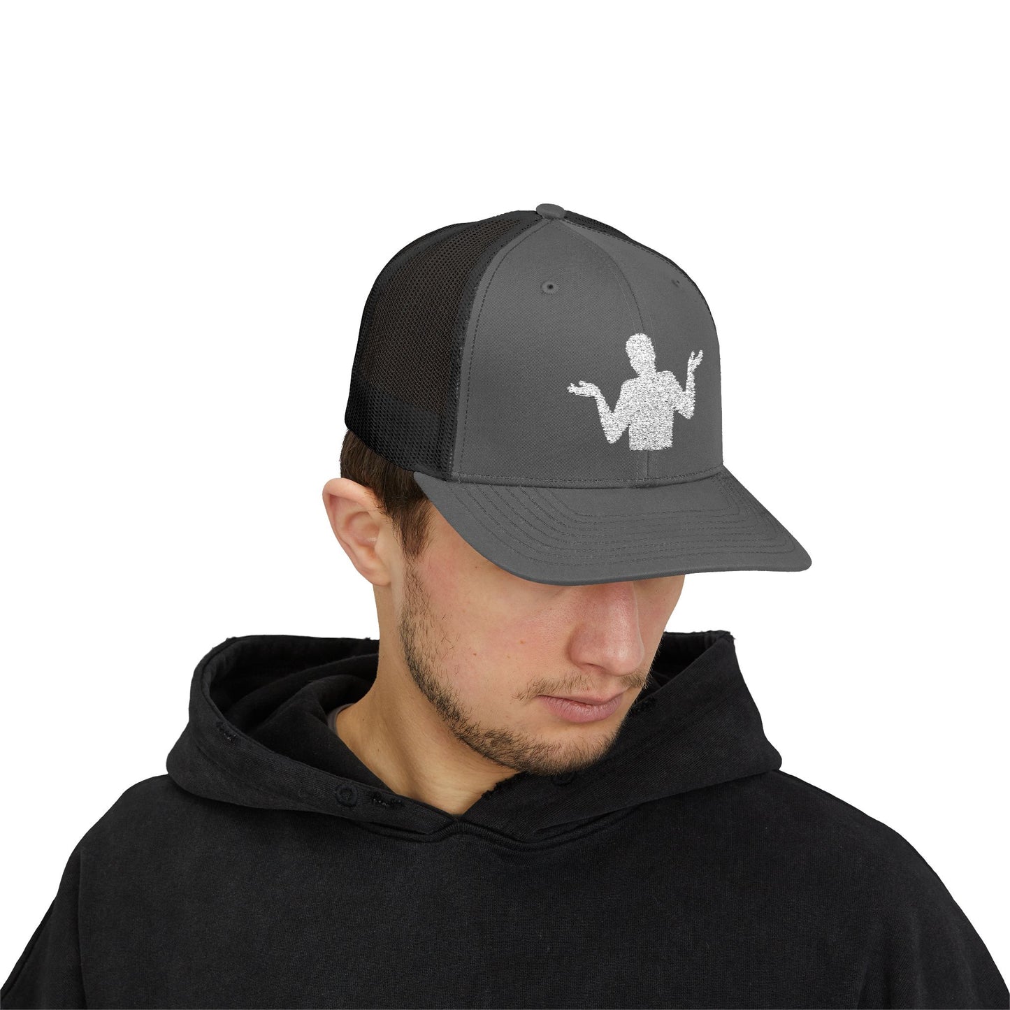 B4) Shrugger - Casual Snapback Trucker Cap