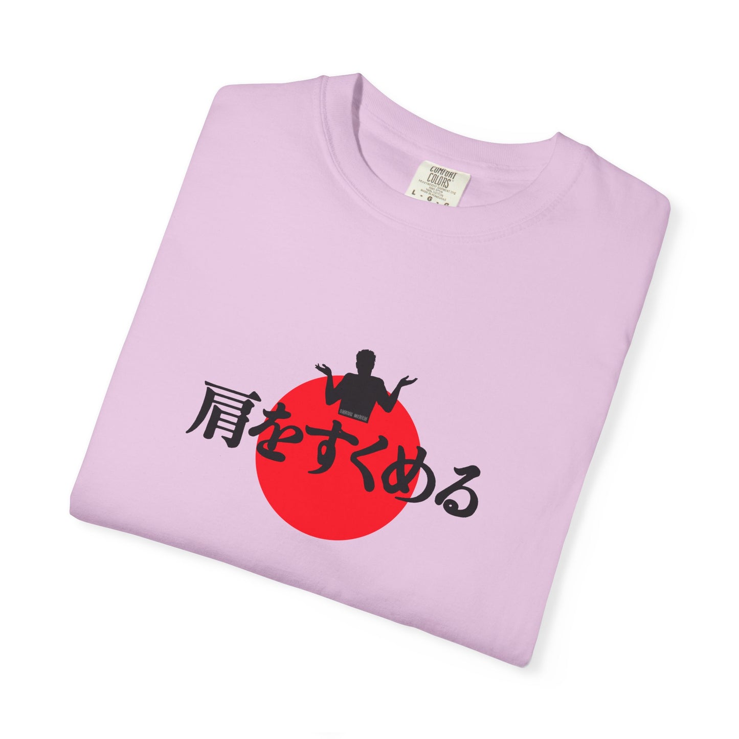 B7) Japanese Sunset Shrug T-Shirt