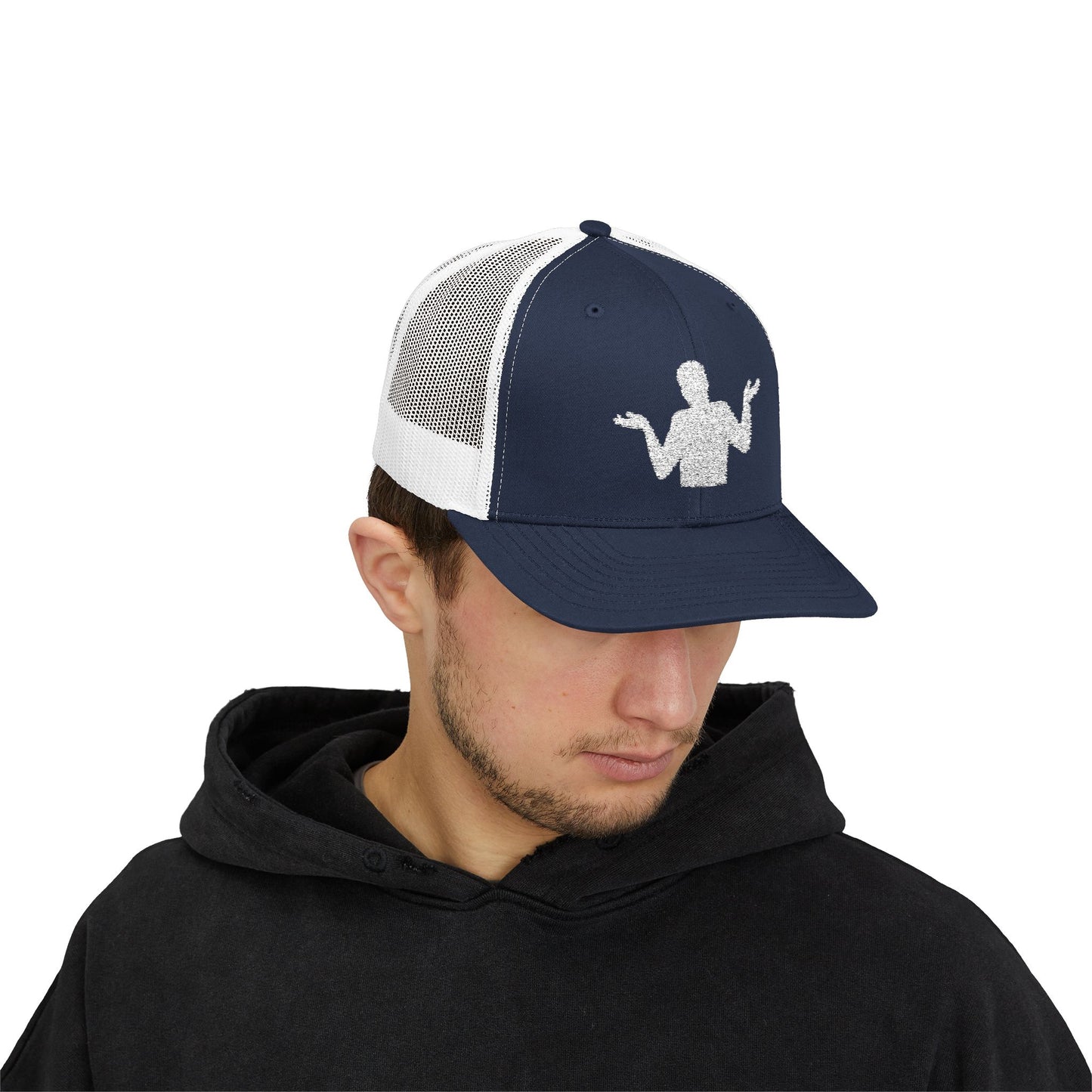 B4) Shrugger - Casual Snapback Trucker Cap