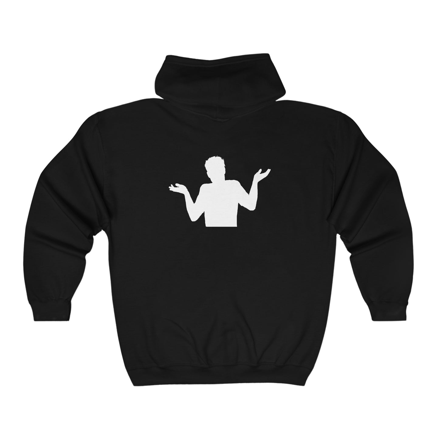 SHRUG SOUND STUDIO Full Zip Hooded Sweatshirt