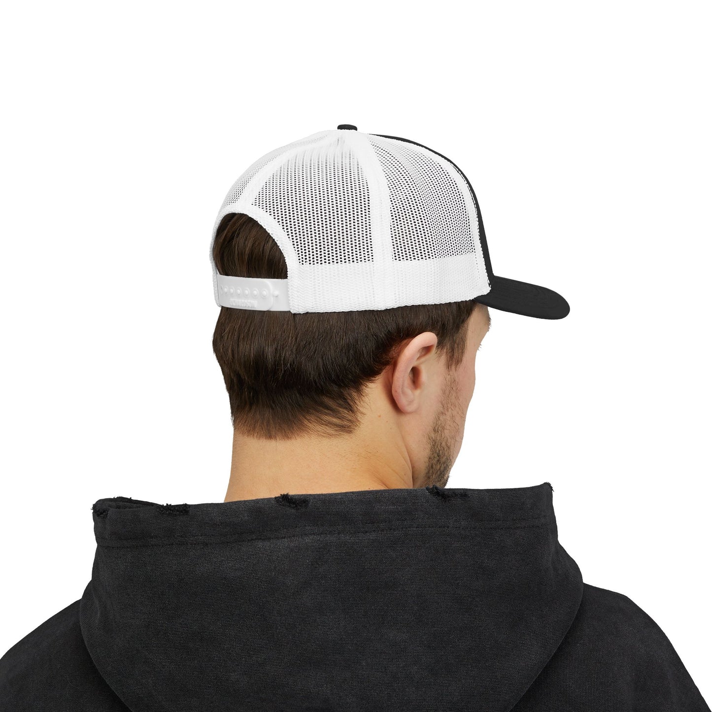 K) Shrug. Trucker Hat – Casual Snapback Mesh Cap