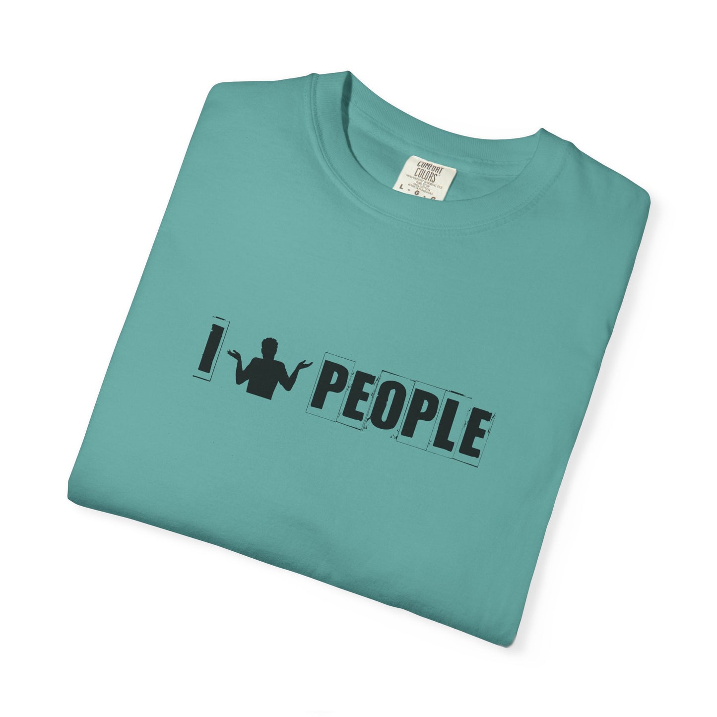 A8) I Shrug People T-Shirt —  'I (Shrug) People' Graphic Tee