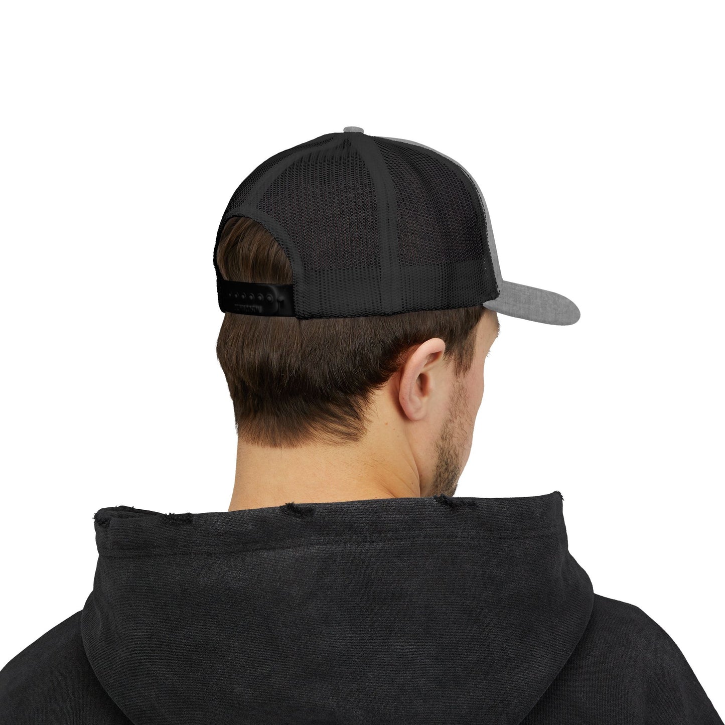 B4) Shrugger - Casual Snapback Trucker Cap