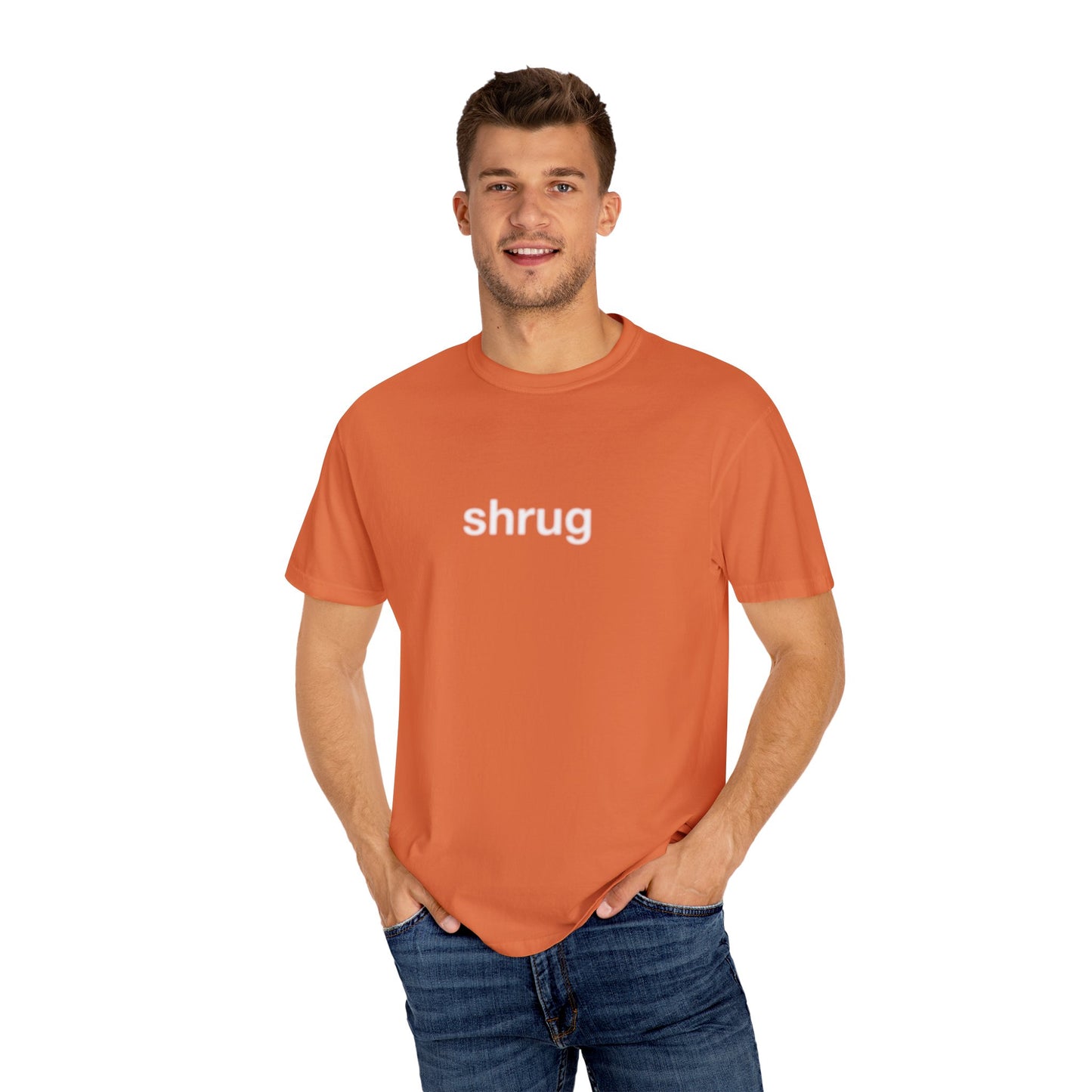 Y) Blurry Shrug T-Shirt