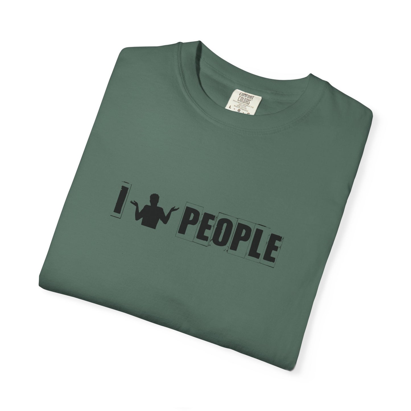 A8) I Shrug People T-Shirt —  'I (Shrug) People' Graphic Tee