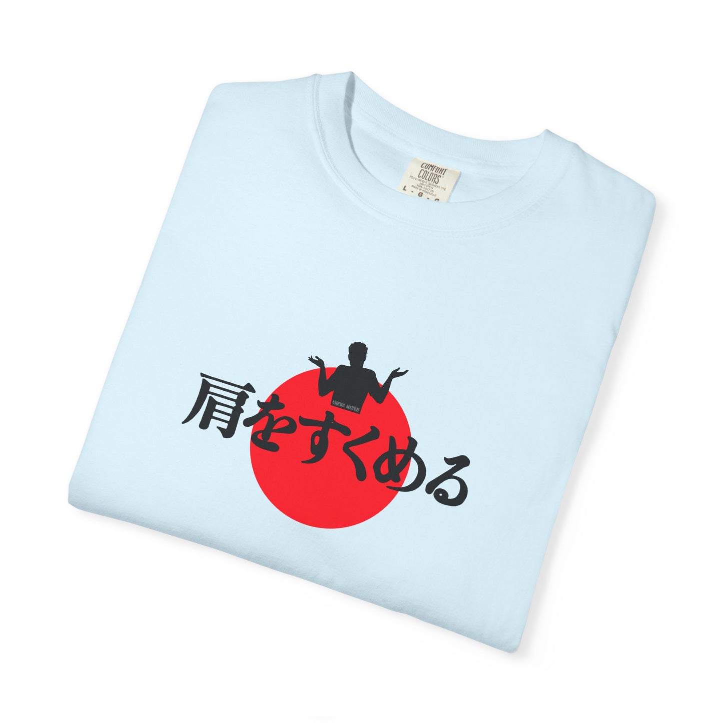B7) Japanese Sunset Shrug T-Shirt