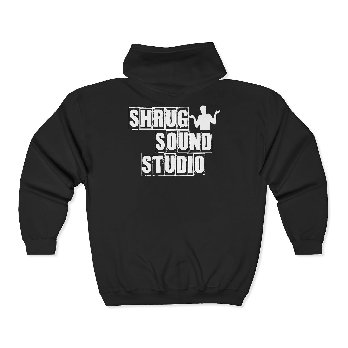 B2) Shrug Sound Studio - Unisex Heavy Blend™ Full Zip Hoodie