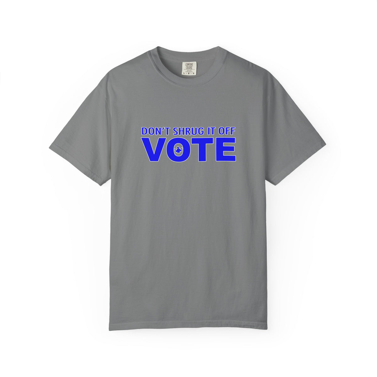 (AA) Vote T-Shirt — "Don't Shrug It Off... VOTE"