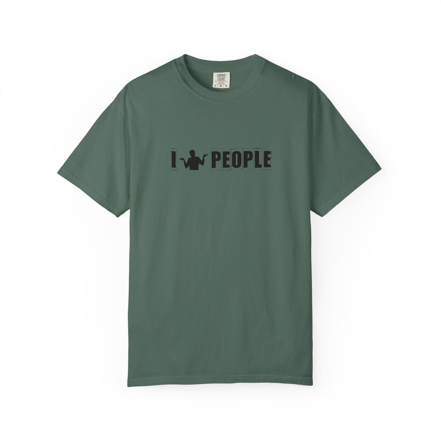 A8) I Shrug People T-Shirt —  'I (Shrug) People' Graphic Tee