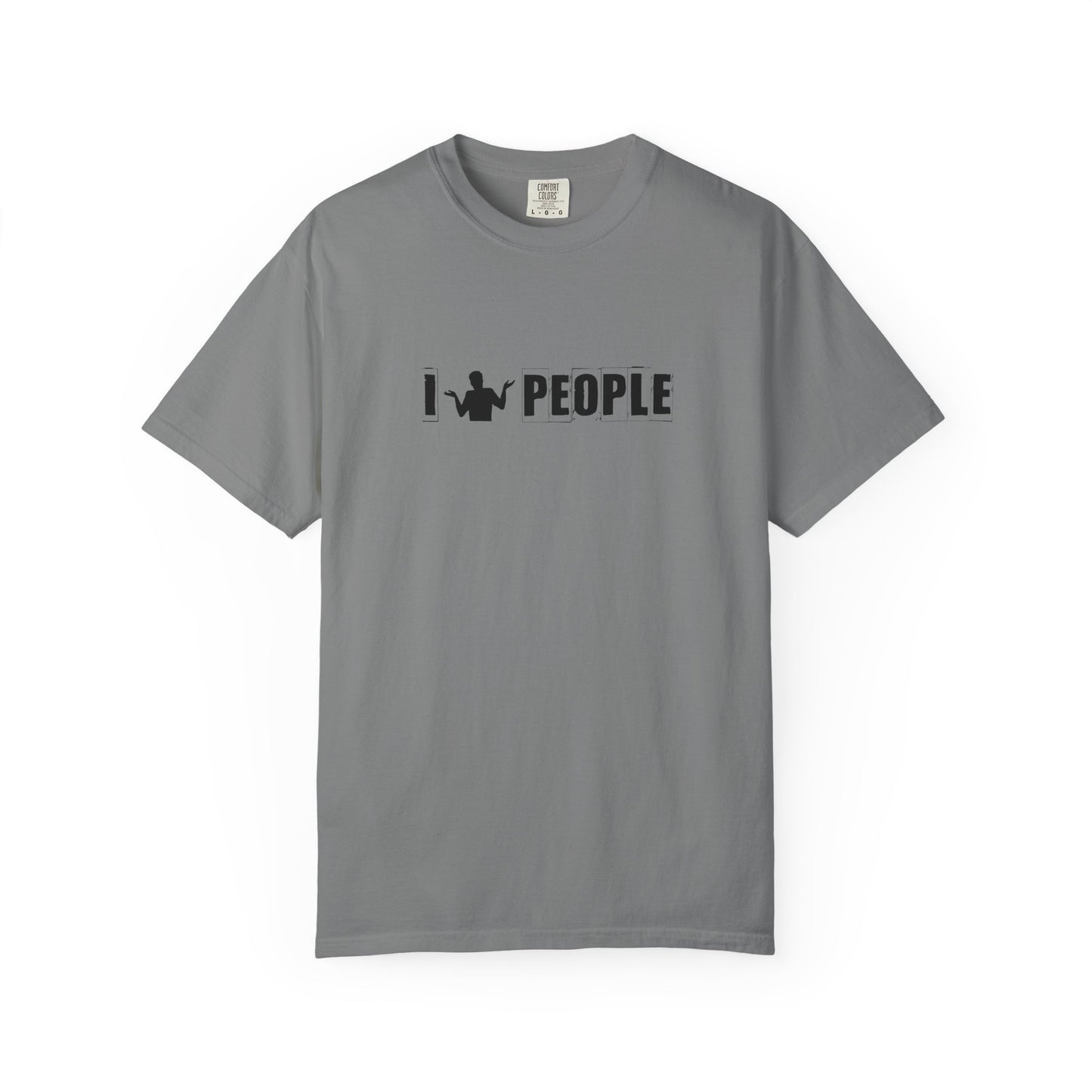 A8) I Shrug People T-Shirt —  'I (Shrug) People' Graphic Tee