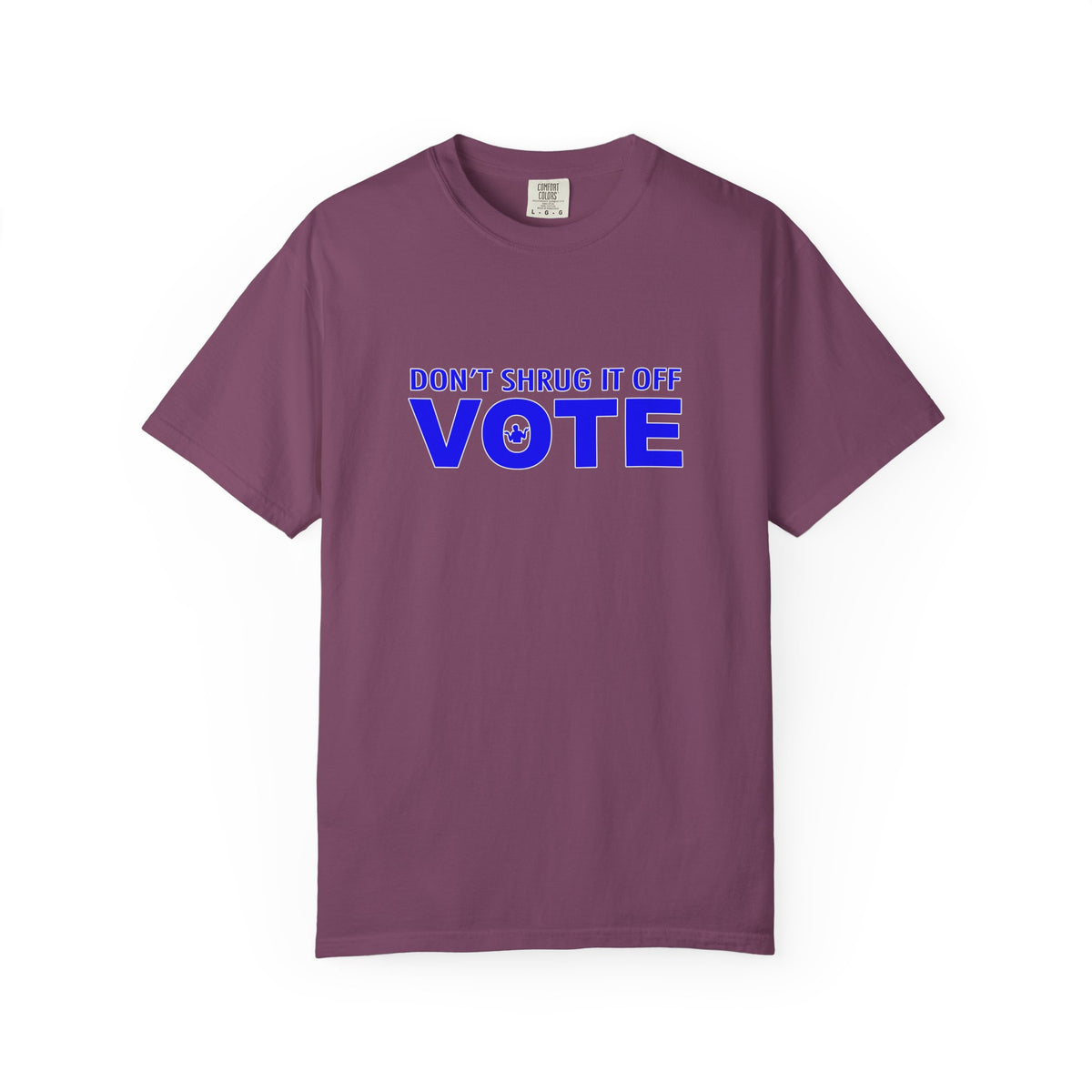 (AA) Vote T-Shirt — "Don't Shrug It Off... VOTE"