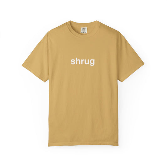Y) Blurry Shrug T-Shirt