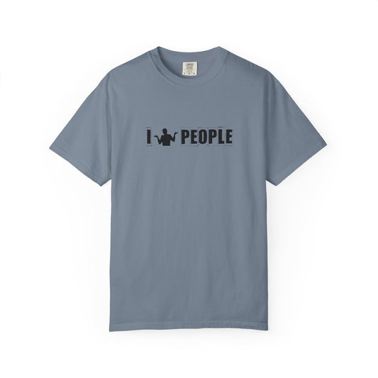 A8) I Shrug People T-Shirt —  'I (Shrug) People' Graphic Tee