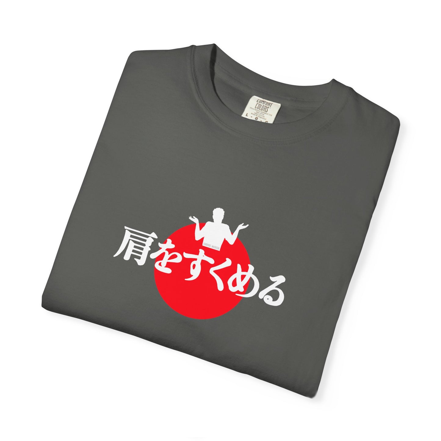 B8) Japanese Sunset Shrug - Shrug Graphic T-Shirt