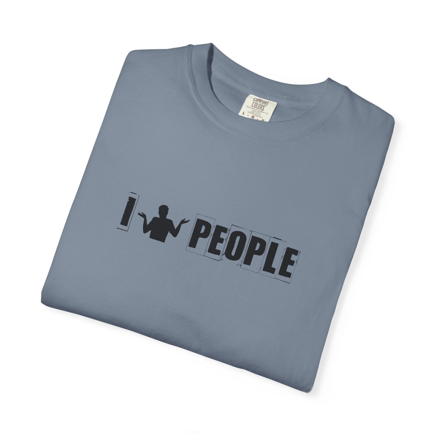 A8) I Shrug People T-Shirt —  'I (Shrug) People' Graphic Tee