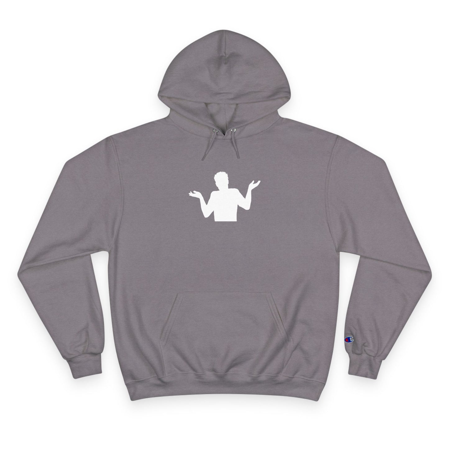I) Shrug Sound Studio - Casual Champion Pullover Hoodie