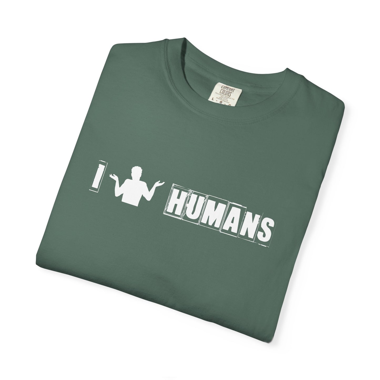 C1) I (Shrug) Humans T-Shirt